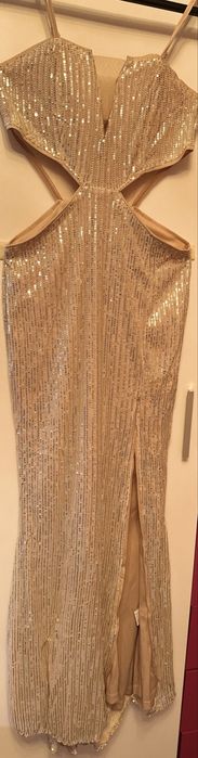 Официална рокля с пайети