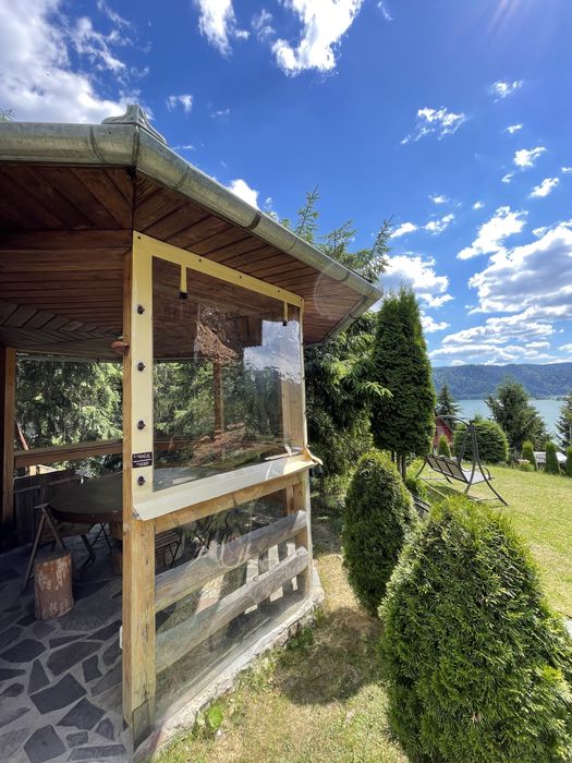 Prelata transparenta folie cristal foisoare