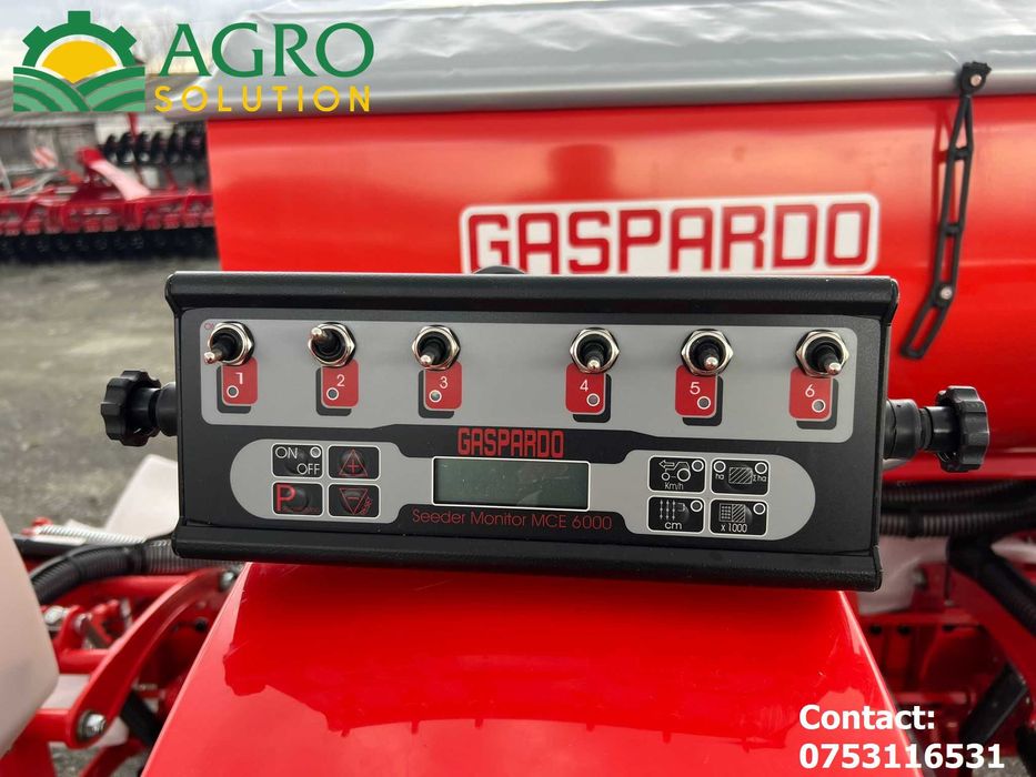 Semanatoare MTR 6 + Monitor MCE 6000 Maschio Gaspardo