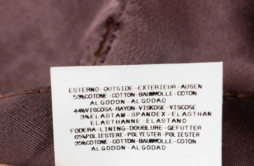 GIANFRANCO FERRÉ дамски панталон от сатен кафяв р-р 28