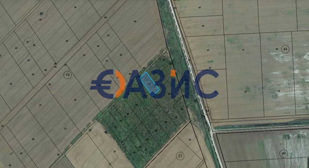 Продава се Парцел в к.к. Слънчев бряг - 999 кв.м за 7 €/кв.м - Снимка #1