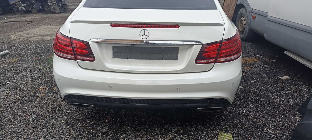 bara spate AMG Mercedes E Class Coupe, facelift, W212, 2013-2016