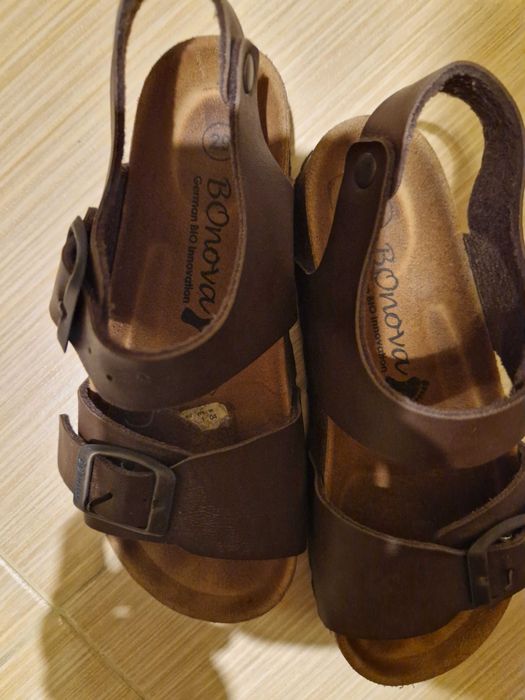 Кожени сандали за момче