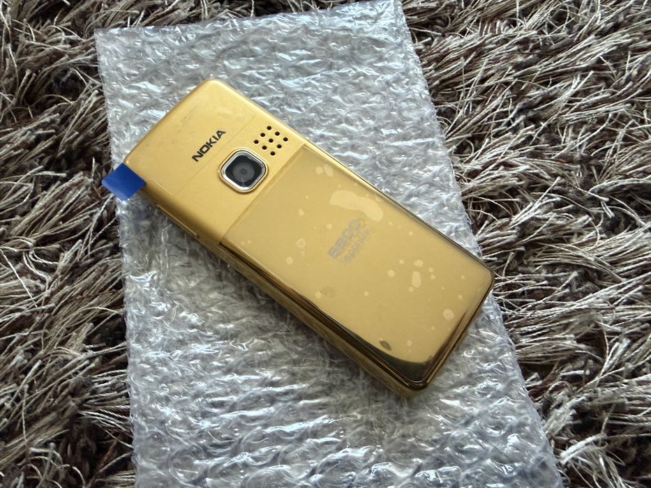 Nokia 6300 gold! Ca si nou! Acumulator nou! De colectie!
