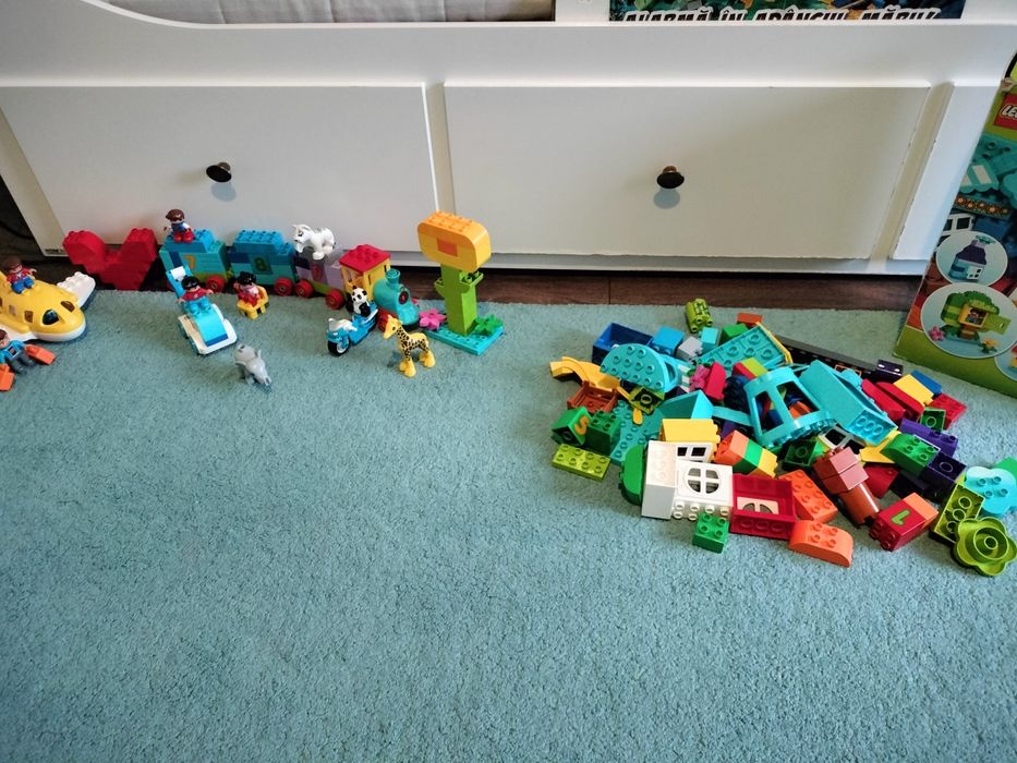 Lot Lego Duplo, vârstă 2-5 ani