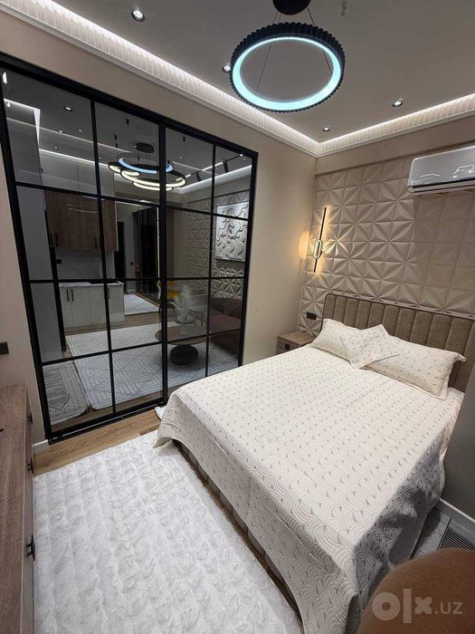 U Tower у Tashkent City — студия 35 м² с видом на центр`