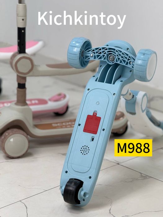 Самокат Скутер Samokat Детский машина Толокар Kichkintoy do’koni
