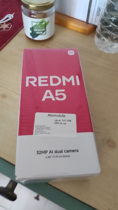 Чисто нов телефон Redmi A 5 Midnight Black