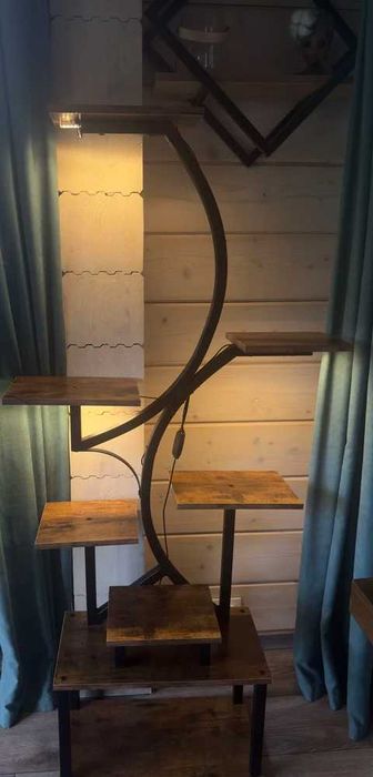 Подставка для цветов с подсветкой подставка для растений гул подставка