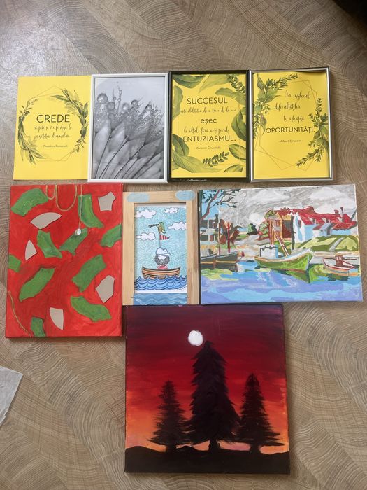 Lot rame tablouri copii