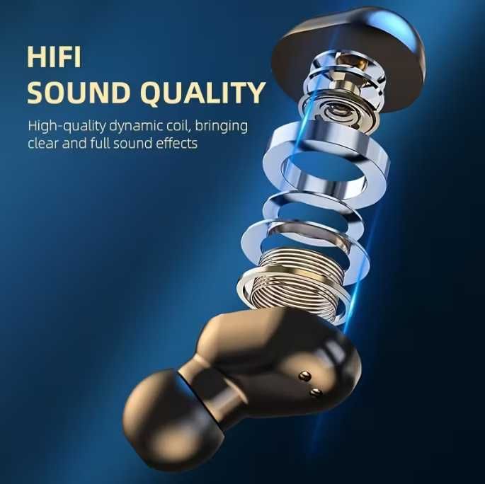 Casti Wireless - OneTouch technology, Hifi sound quality