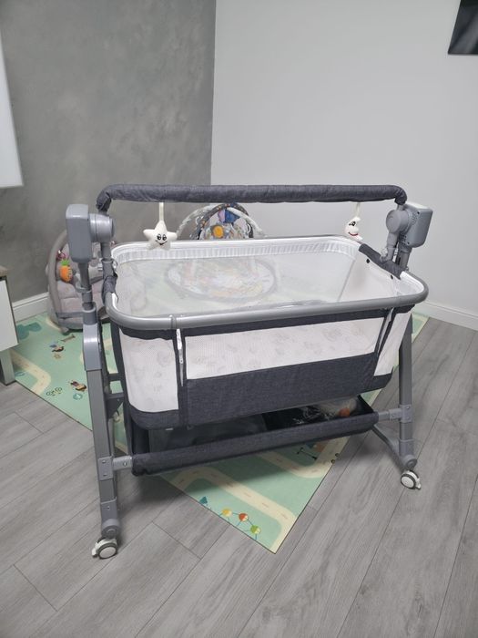 Patut Electric Multifunctional Bebelusi, co-sleeper, leagăn,bluetooth