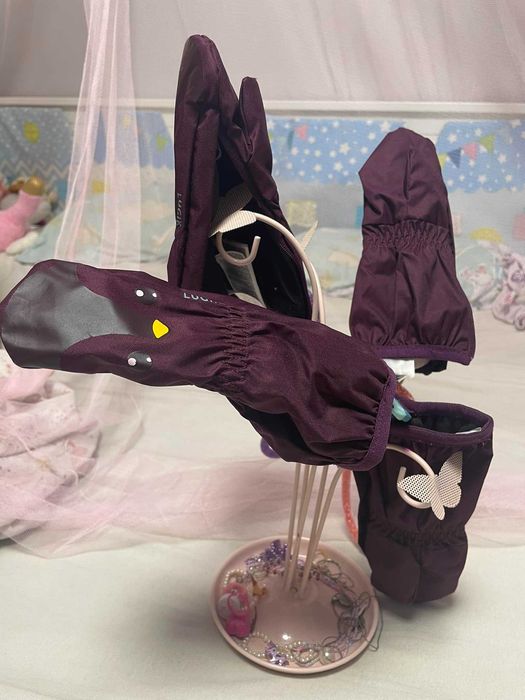 Детски удобни ръкавици Декатлон страничен цип 15 лв, 2 бр; 24м-3г