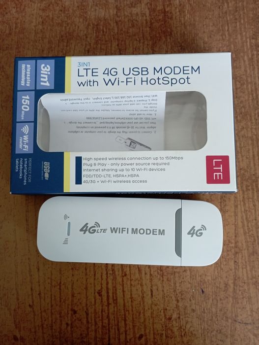 Модем каробка янги ишлатилмаган