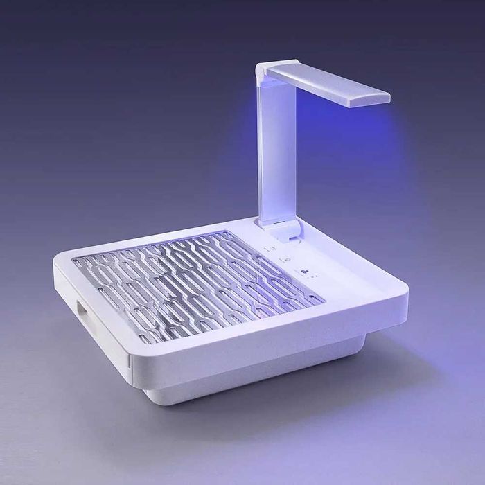 Нов 3 в 1 уред за маникюр NDC6 с LED, прахоуловител и лампа за печене