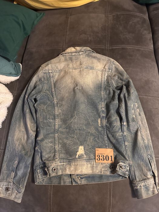 Geaca din denim G-Star RAW