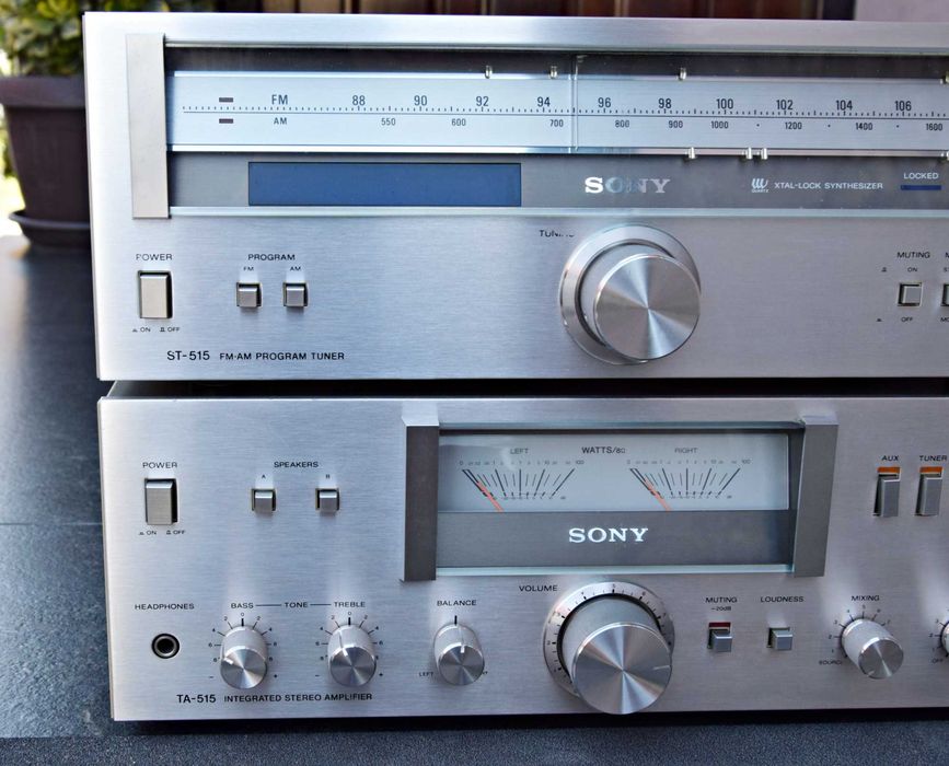Linie Sony amplificator TA-515 + tuner ST-515