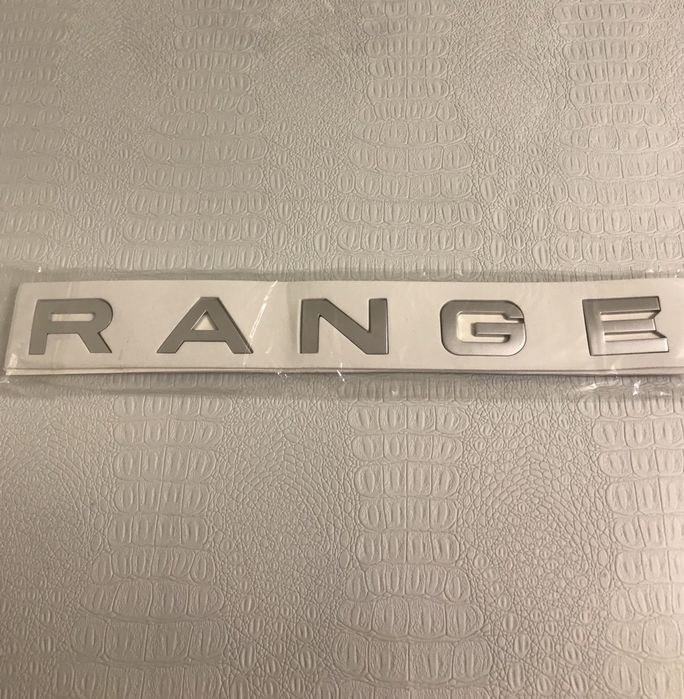 Надпись Range Rover
