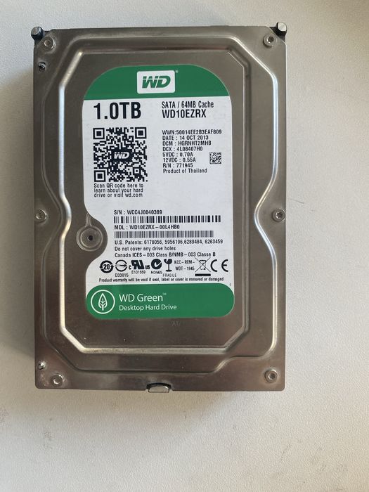 Hdd от бренда wd green