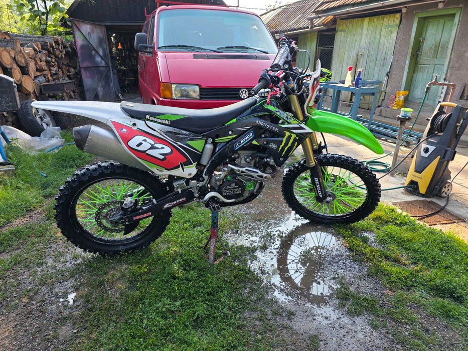 Kawasaki KX450F 2012 (Injecție)+Pachet Piese/Anvelope/Carene/Ambreiaj