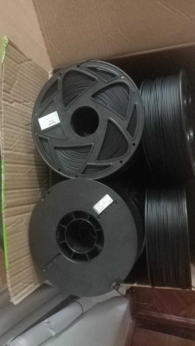 пластик филамент черный абс