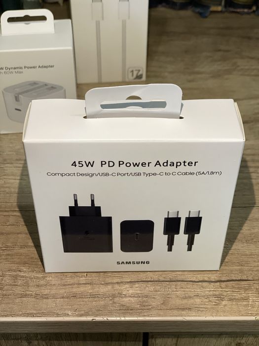ORIGINAL Samsung adapter + kabel