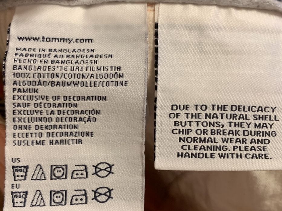 Pantaloni Tommy Hilfiger Dama