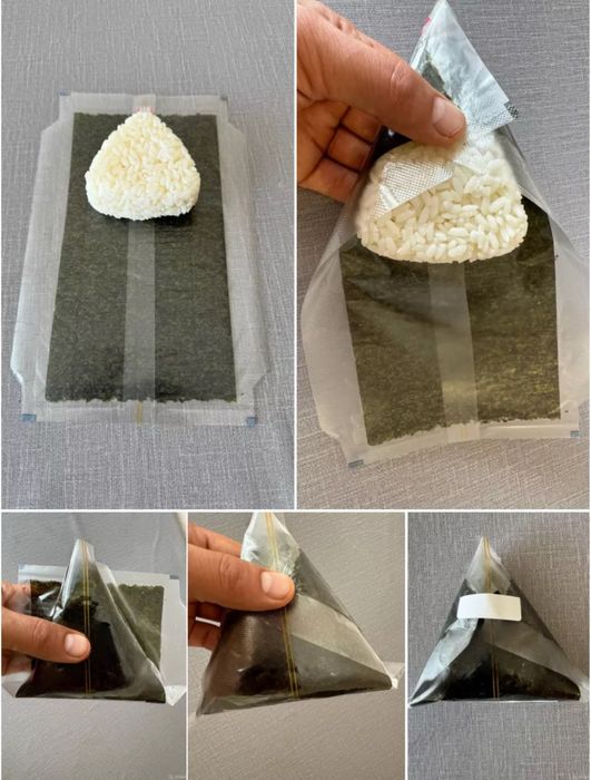 Нори для онигири в индивидуальных пакетиках