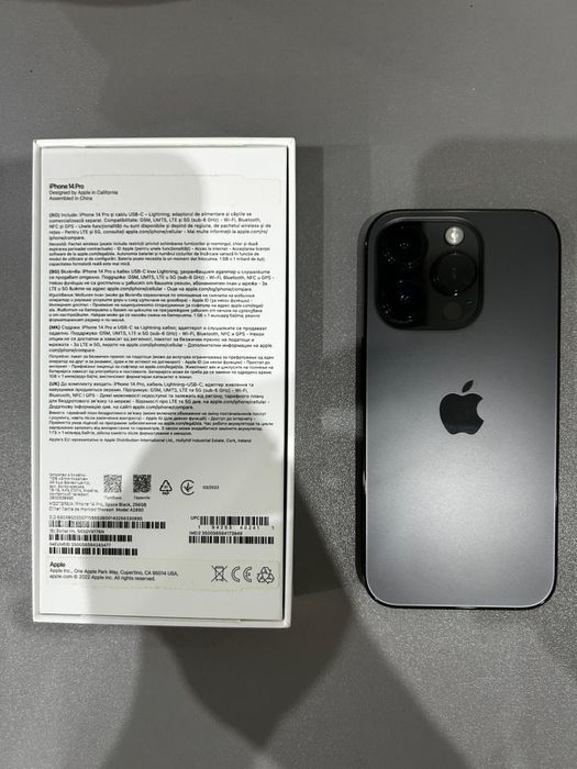 Iphone 14 pro 256 gb space black