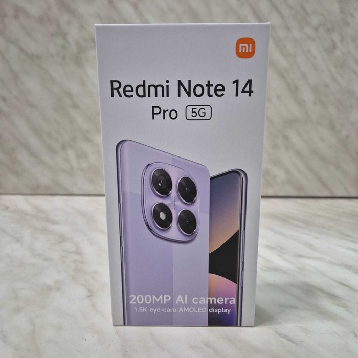Telefon Xiaomi Redmi Note 14 PRO 5G Negru 256GB NOU SIGILAT Zeus 34637