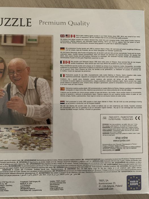 Vand puzzle 1000 piese Premium Quality( nou).