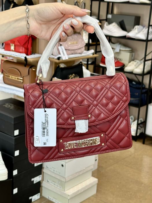 Дамска чанта Love Moschino JC4149 Wine намалени