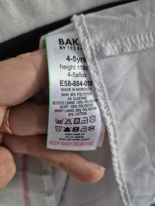 Рокля за момиче 4-5 г Ted Baker