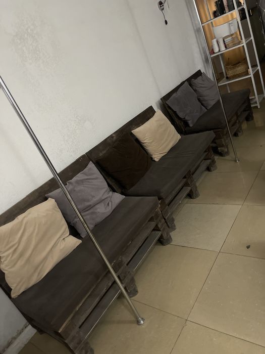 Диваны из палетов