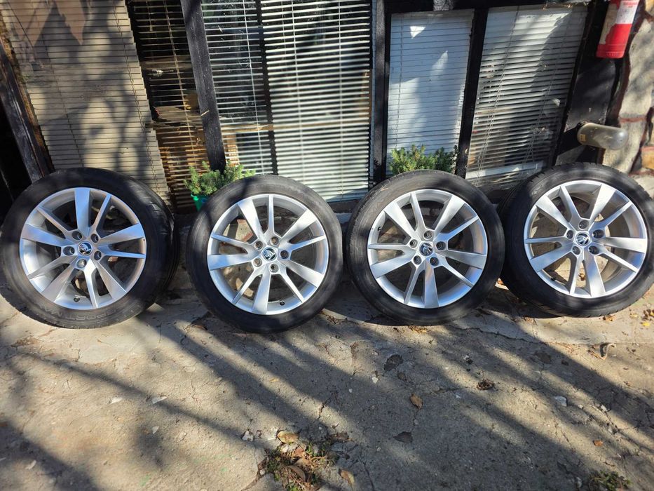 17" Алуминиеви джанти 7jx7H2 ET49 5x112 Skoda