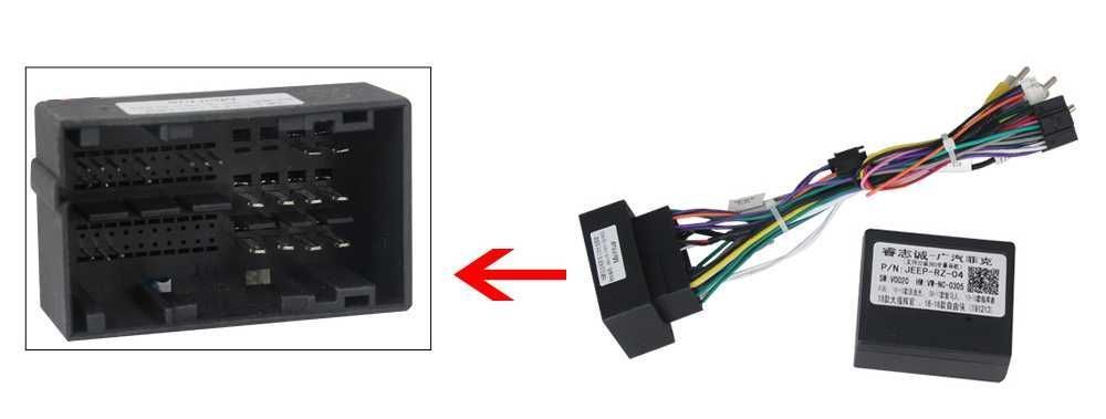 Navigatie Android 13 JEEP RENEGADE 2014+ 1/8 Gb Waze CarPlay CAMERA