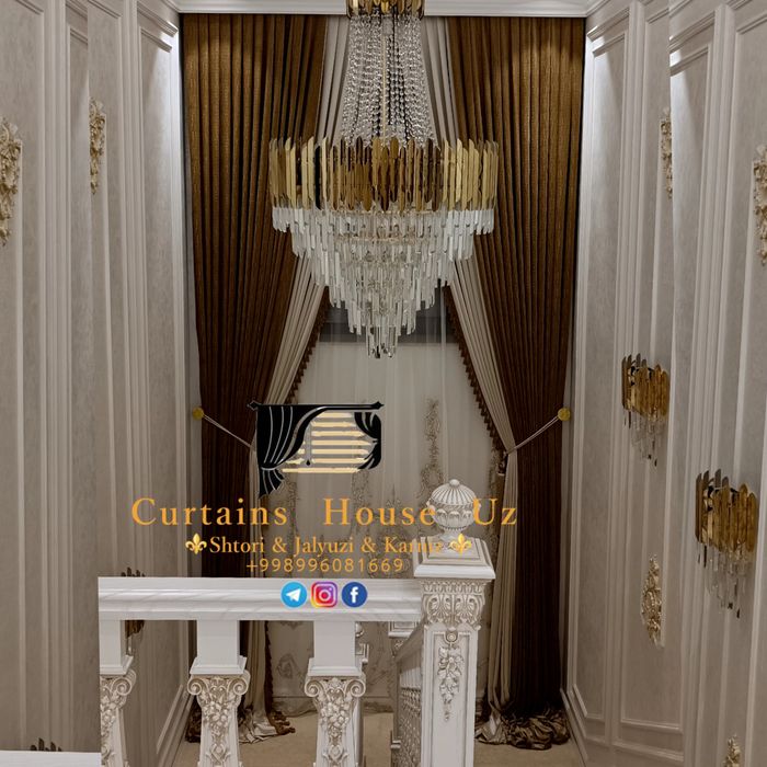 Pardalar! Istalgan dizayenda pardalar tikish. & Jaluzu na Zakaz!