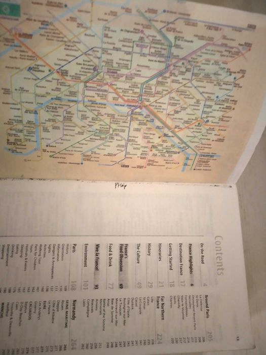 Справочник Пътеводител Франция на английски език