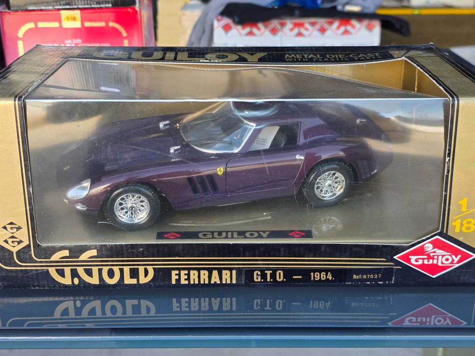 Macheta Auto 1/18 Guitoy Guiloy Ferrari GTO 1964