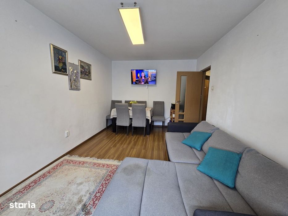 Ap. 2cam,dec,renovat total,et.5,bl.reabilitat,1 min distanta metrou.