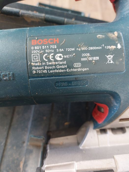 Vand fierastrau Pendular Bosch  fabricat în Elvetia Gs BCEt 135