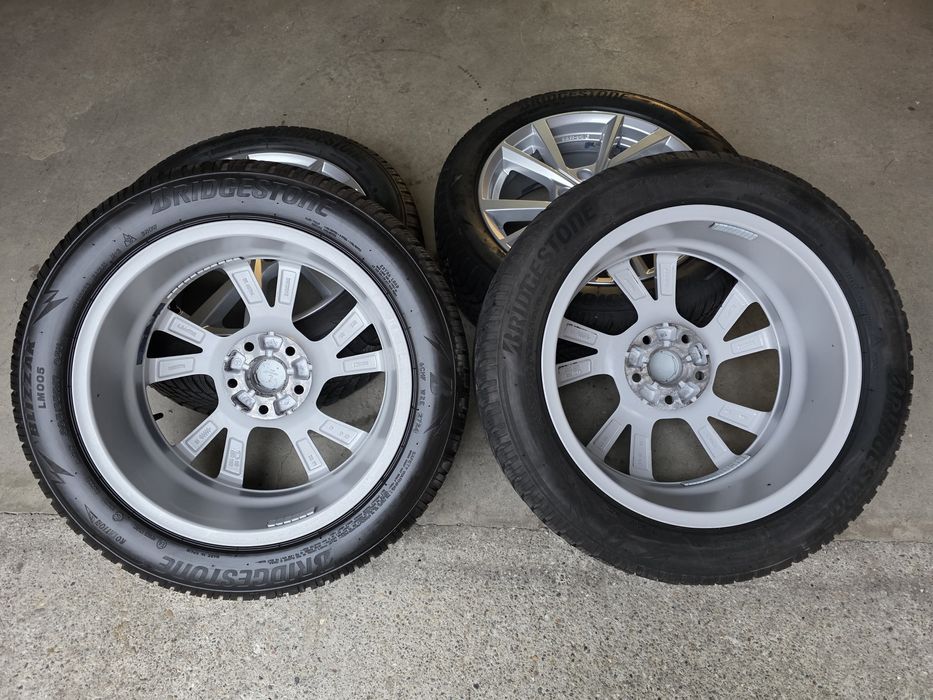 Jante cu anvelope Skoda Octavia, Audi, VW, 205 55 r17 5×112mm 57.1mm