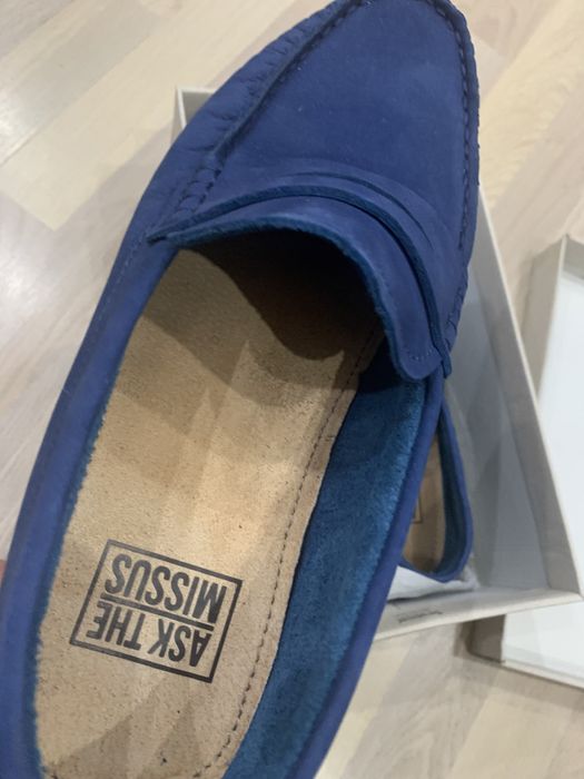 Нови мъжки обувки естествена кожа ASK THE MISSUS номерът е 41