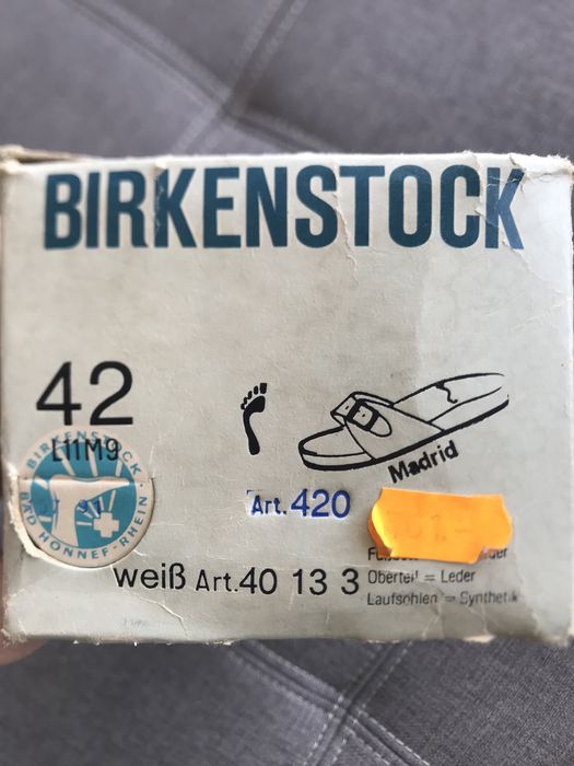 BIRKENSTOCK - чехли, модел Madrid