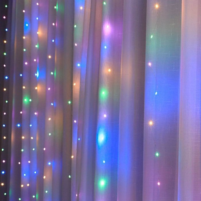 Герлянды водопад дождик