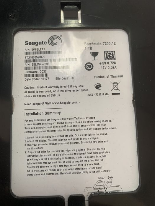 Cisco media hub 2 hdd 1tb