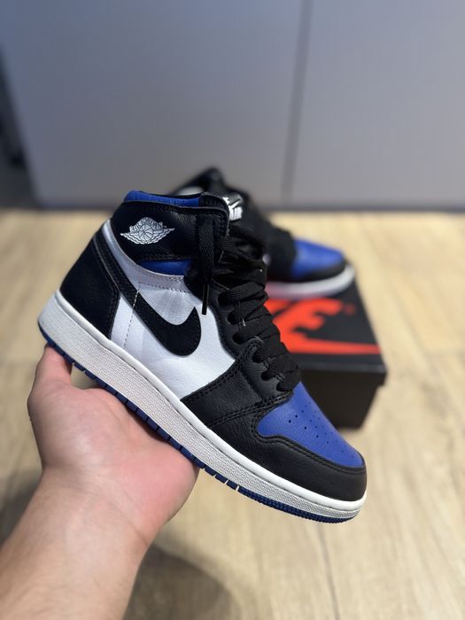 Air Jordan 1 Retro High OG Royal Toe, mărimea 38, stare foarte bună