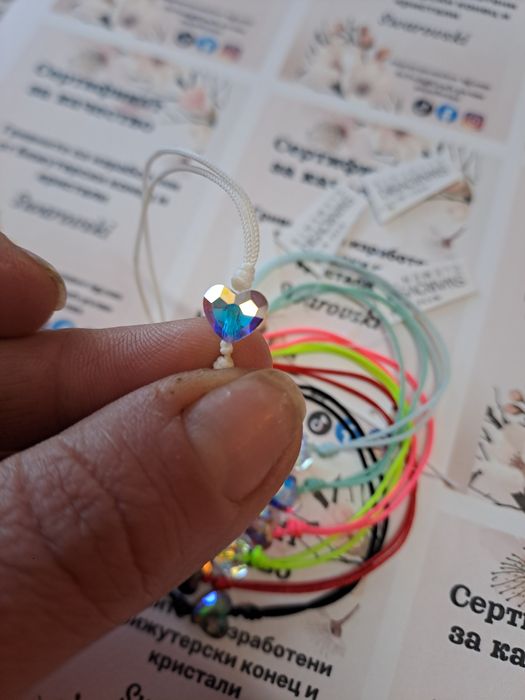 Гривни с кристал Swarovski