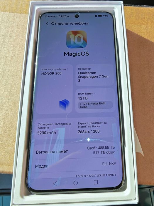 Honor 200 Black 12Gb/512Gb
