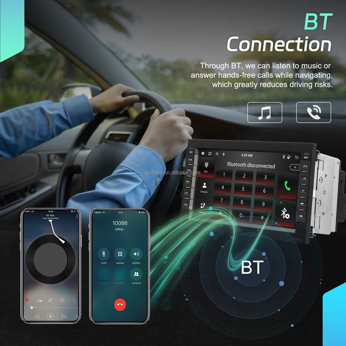 VW Transporter T5, Multivan 2002- 2010 Android 15 Mултимедия/Навигация